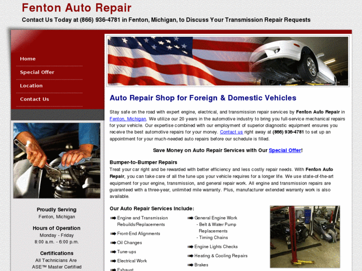 www.fentonautorepair.net