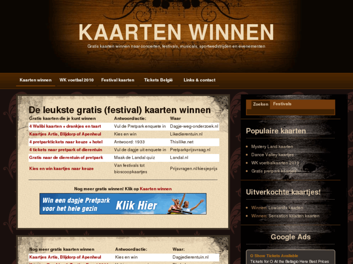 www.kaartenwinnen.nl