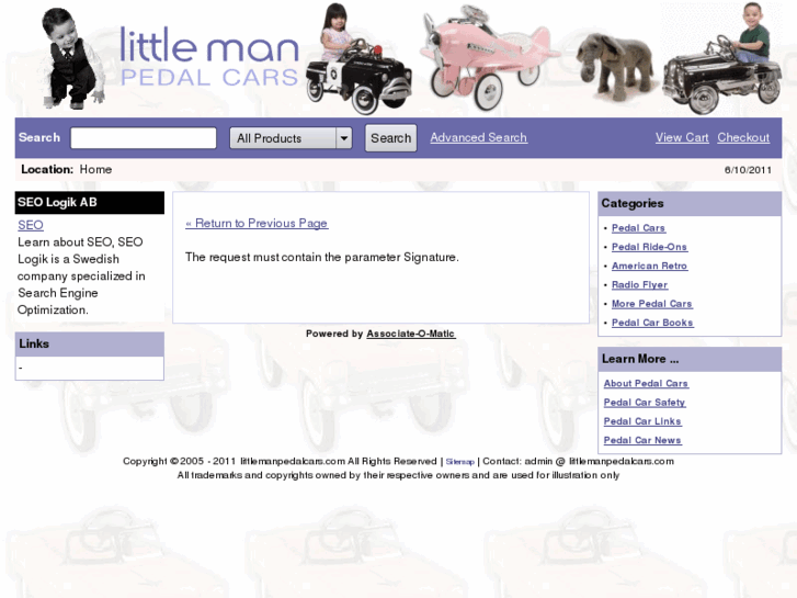 www.littlemanpedalcars.com