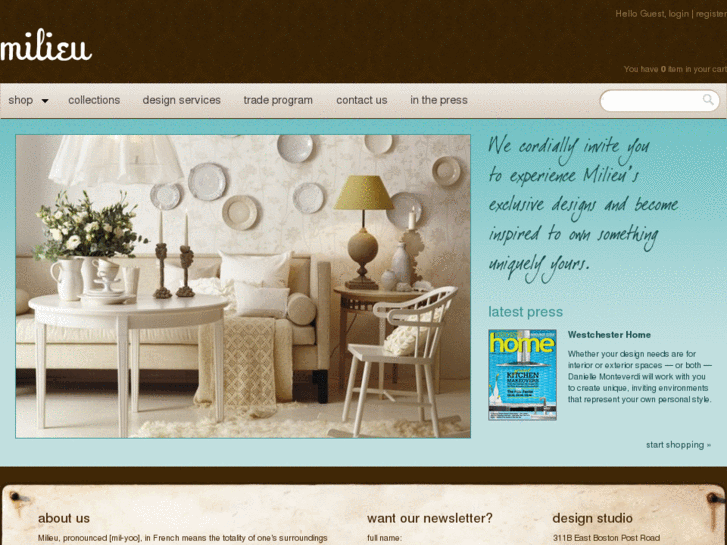 www.milieuhomegoods.com