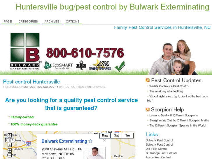 www.pestcontrolhuntersville.com