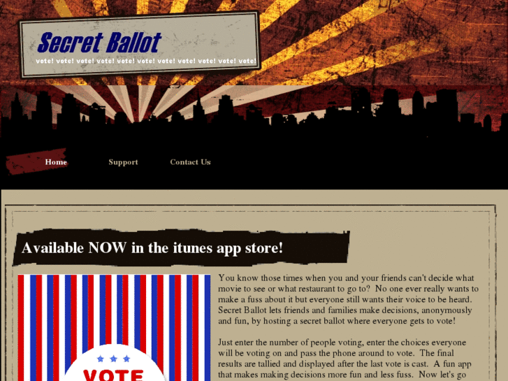 www.secret-ballot.net