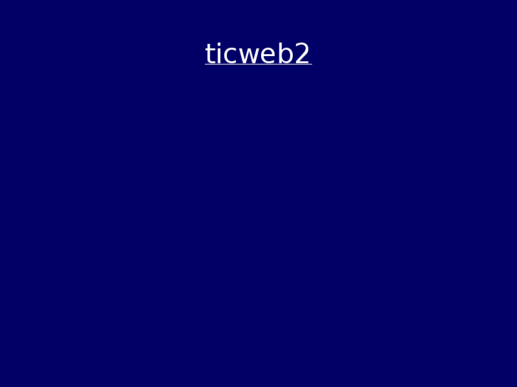 www.ticweb2.net