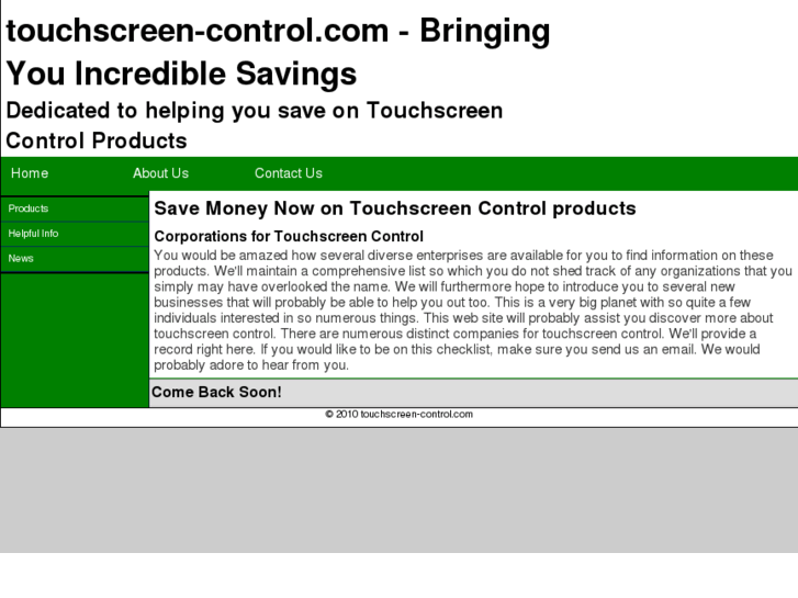 www.touchscreen-control.com