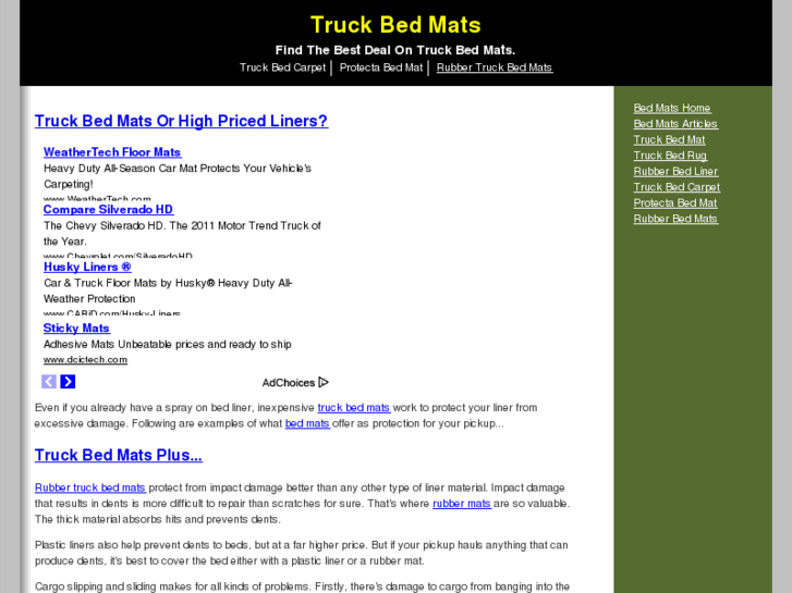 www.truckbedmats.net