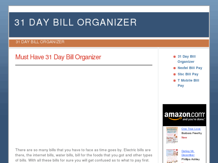 www.31daybillorganizer.net