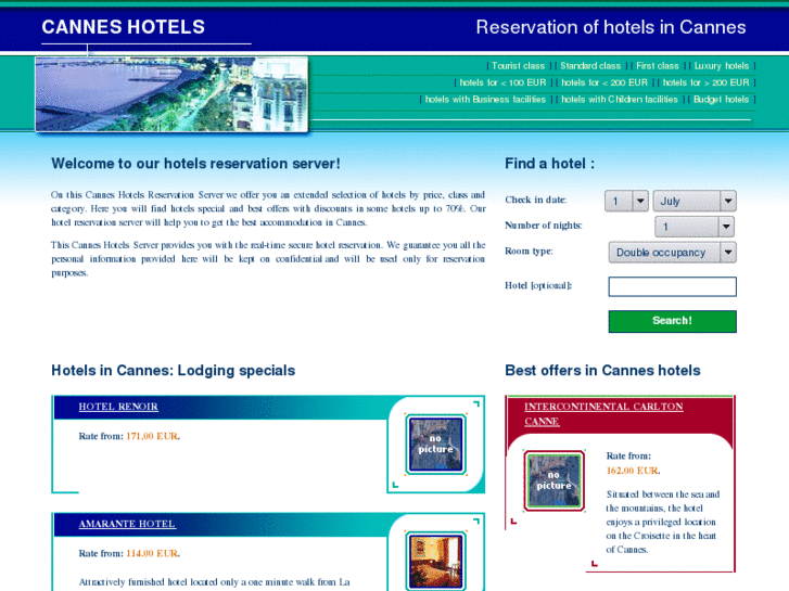 www.all-cannes-hotels.com