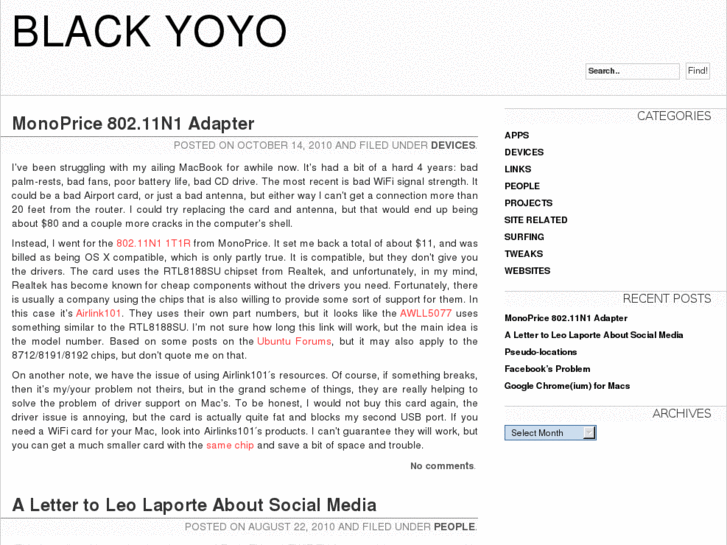 www.blackyoyo.com