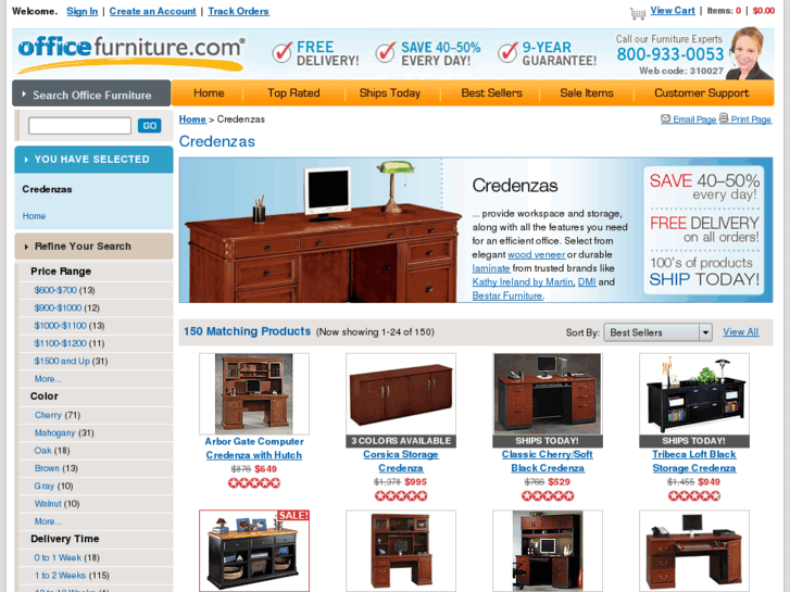 www.credenzas.biz