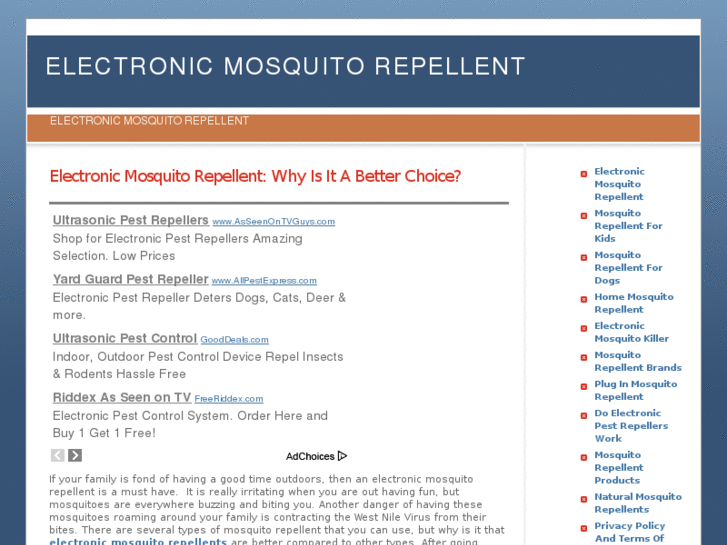 www.electronic-mosquito-repellent.com