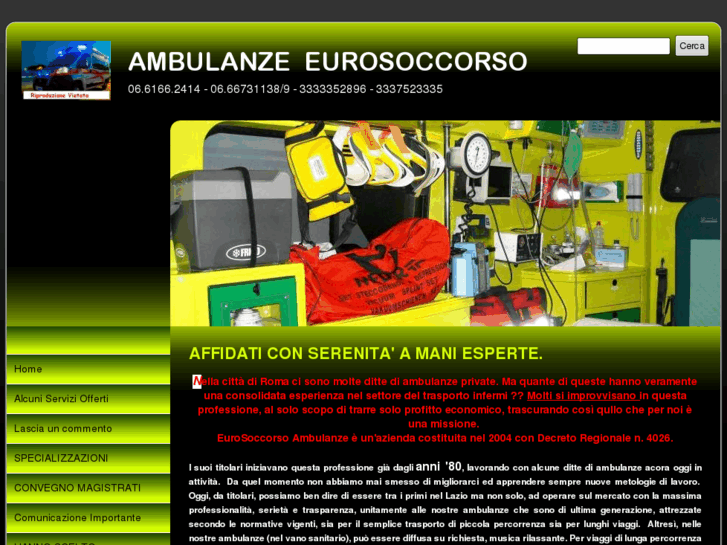 www.eurosoccorsoambulanze.com