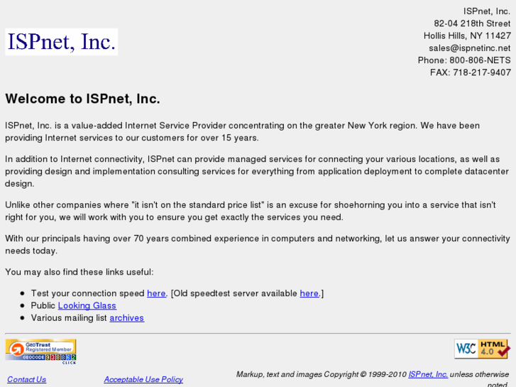 www.ispnetinc.net