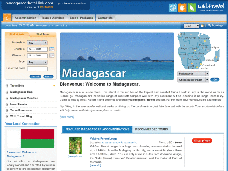 www.madagascarhotel-link.com