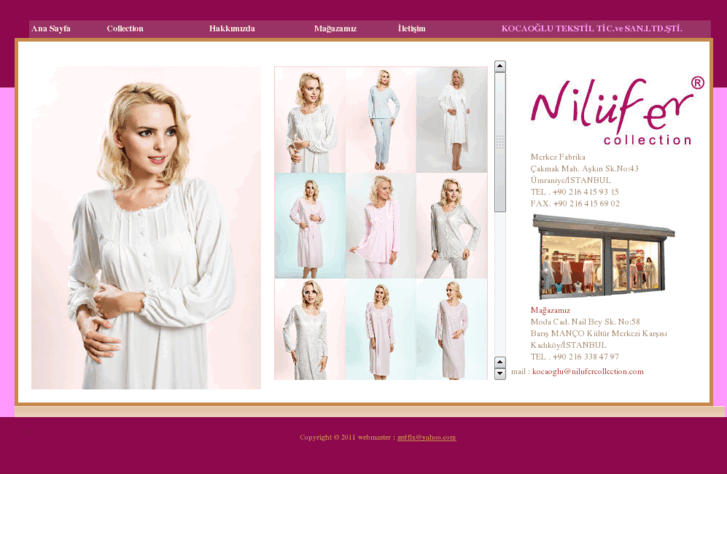 www.nilufercollection.com