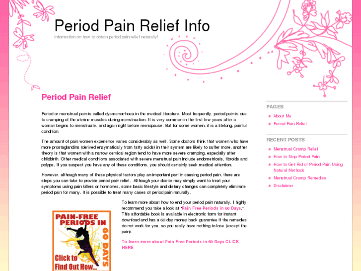 www.periodpainrelief.info