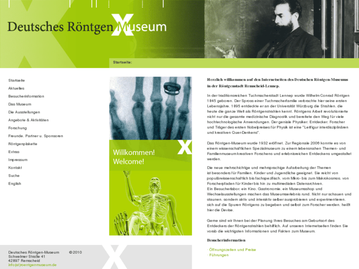 www.roentgenmuseum.de