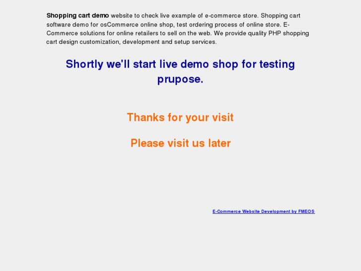 www.shoppingcartdemo.com