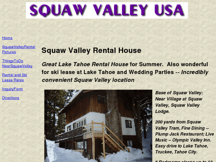 www.squawvalleyrentalhouse.com