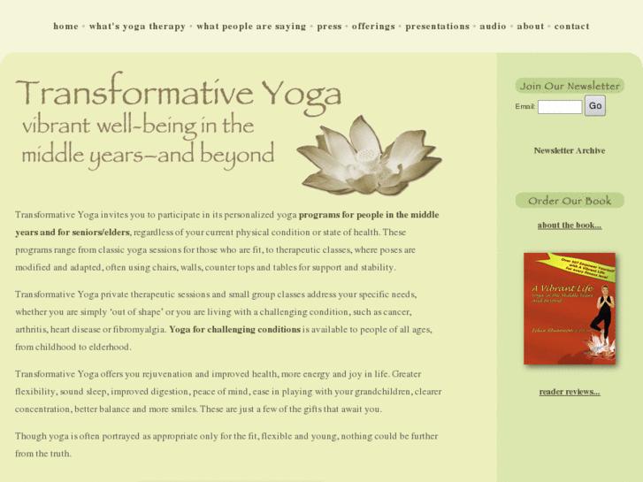 www.transformativeyoga.com