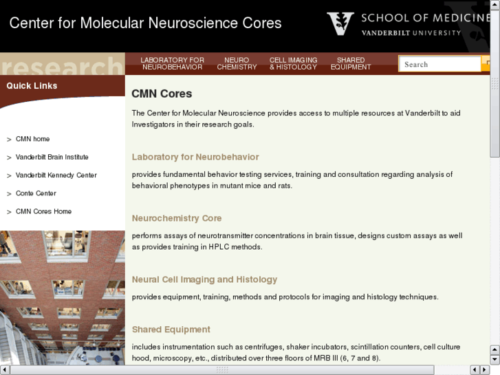 www.vandyneurocores.org