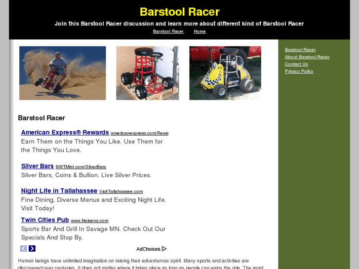 www.barstoolracer.net