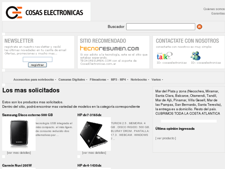 www.cosaselectronicas.com.ar