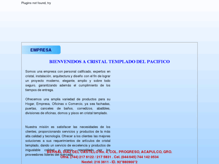 www.cristaltempladodelpacifico.com