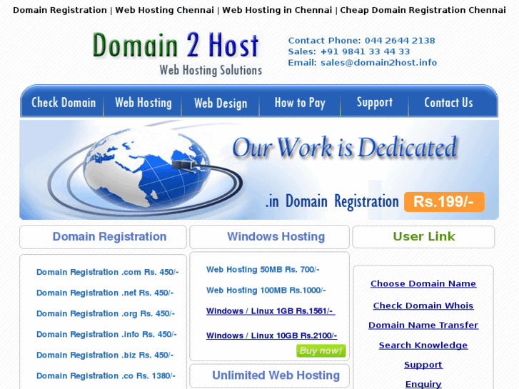 www.domain2host.info