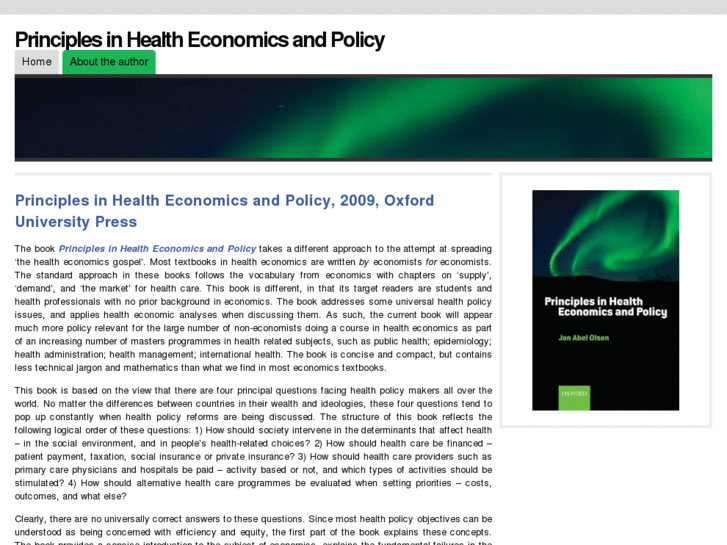 www.healtheconomicsandpolicy.org