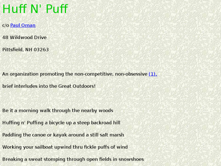 www.huffnpuff.info