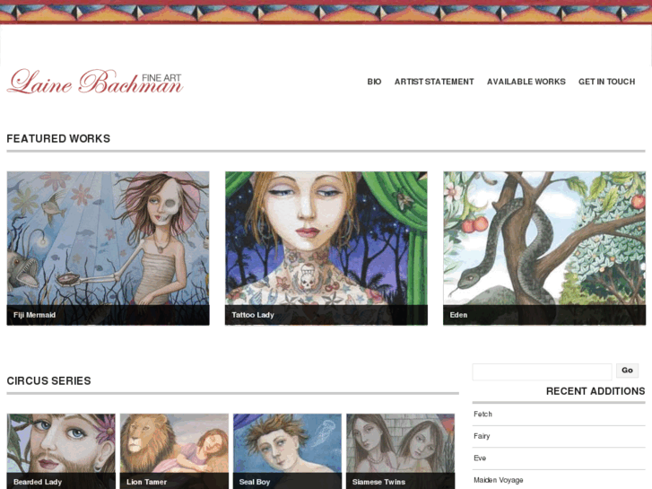 www.lainebachmanart.com