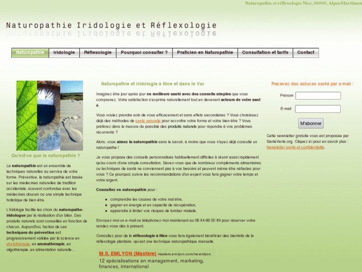 www.naturopathe-iridologue.info