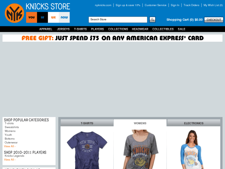 www.nyknicksstore.com