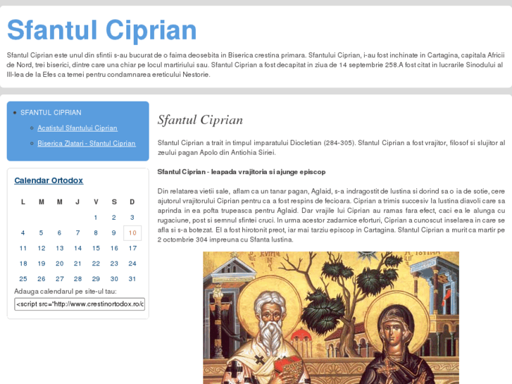 www.sfantul-ciprian.ro