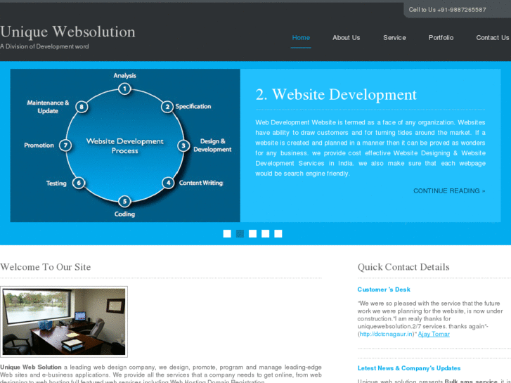 www.uniquewebsolution.co.in