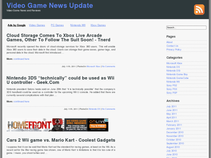 www.videogamenewsupdate.com