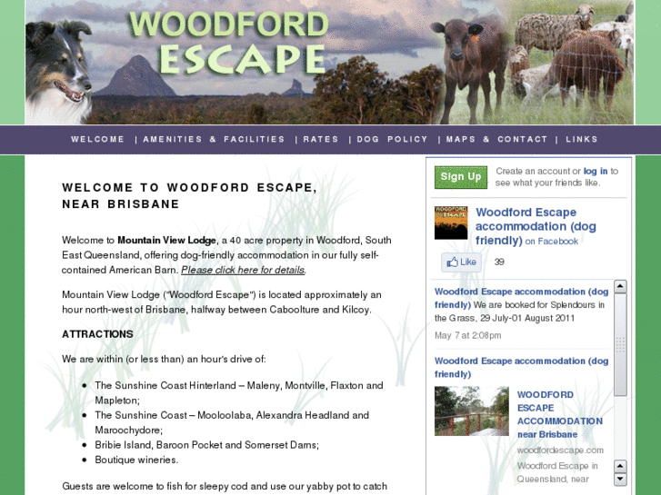 www.woodfordescape.com