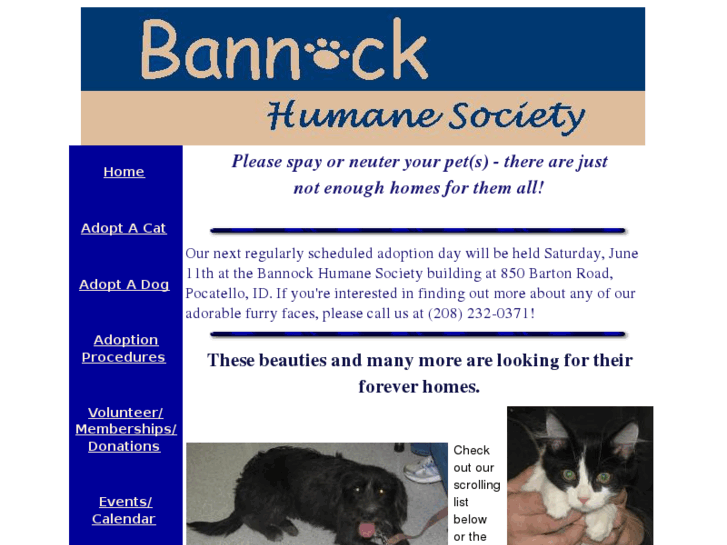 www.bannockhumanesociety.org