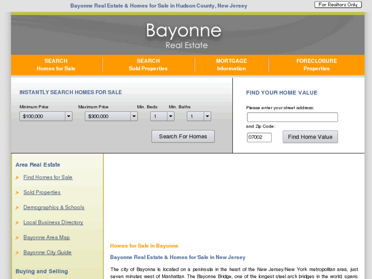 www.bayonne-realestate.com