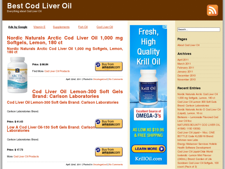 www.bestcodliveroil.com