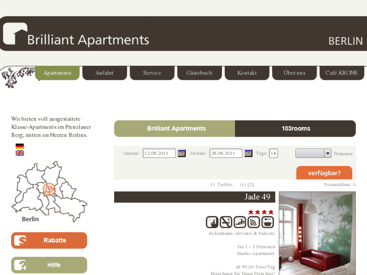 www.brilliant-apartments.com