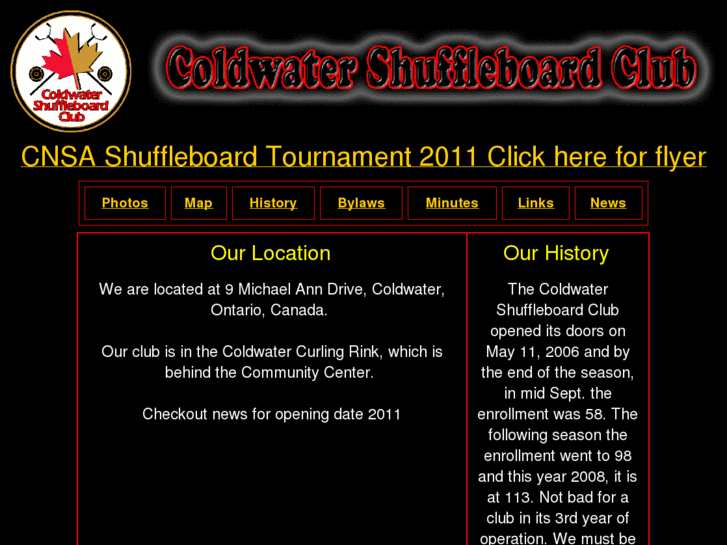 www.coldwatershuffleboard.com