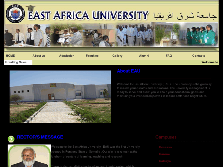 www.eastafricauniversity.net