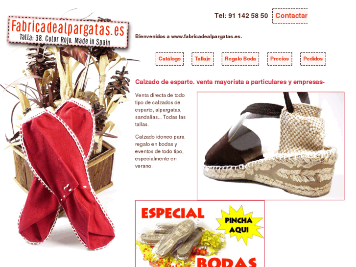 www.fabricadealpargatas.es