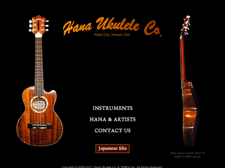 www.hanaukulele.com