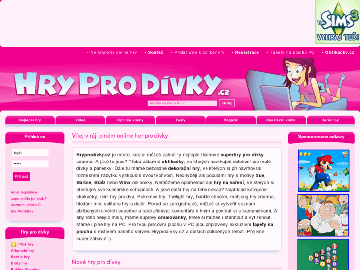 www.hryprodivky.cz