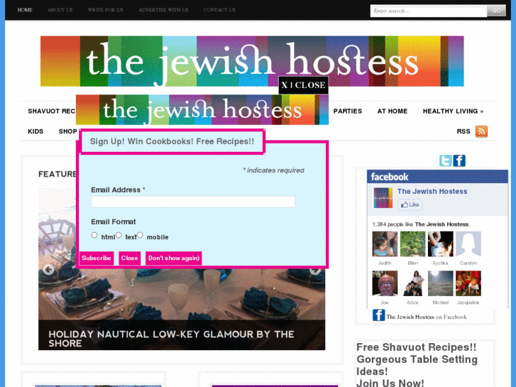 www.jewishhostess.com