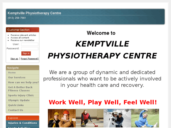 www.kemptvillephysio.com