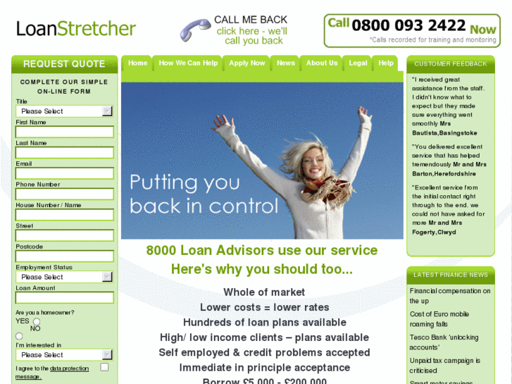 www.loanstretcher.co.uk