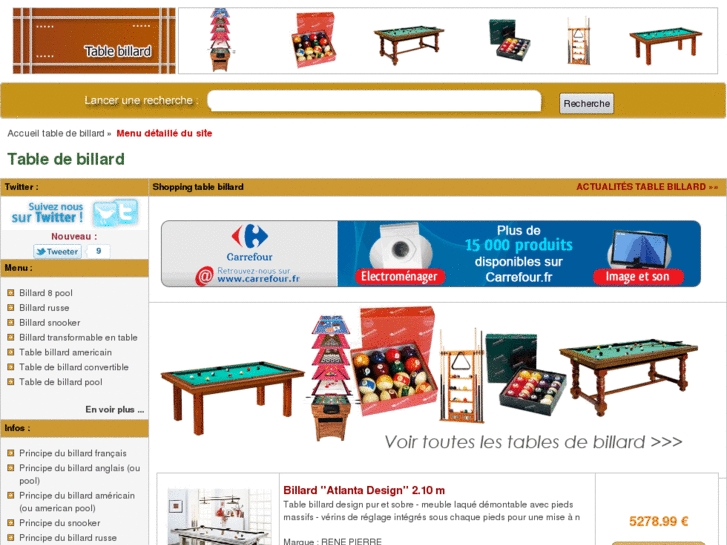 www.tablebillard.com